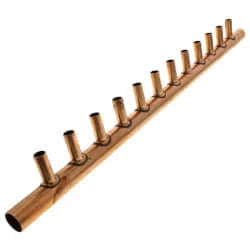 1-Inch Male Sweat Copper Manifold with 1/2-Inch Sweat Loops (12 Outlets) R829238