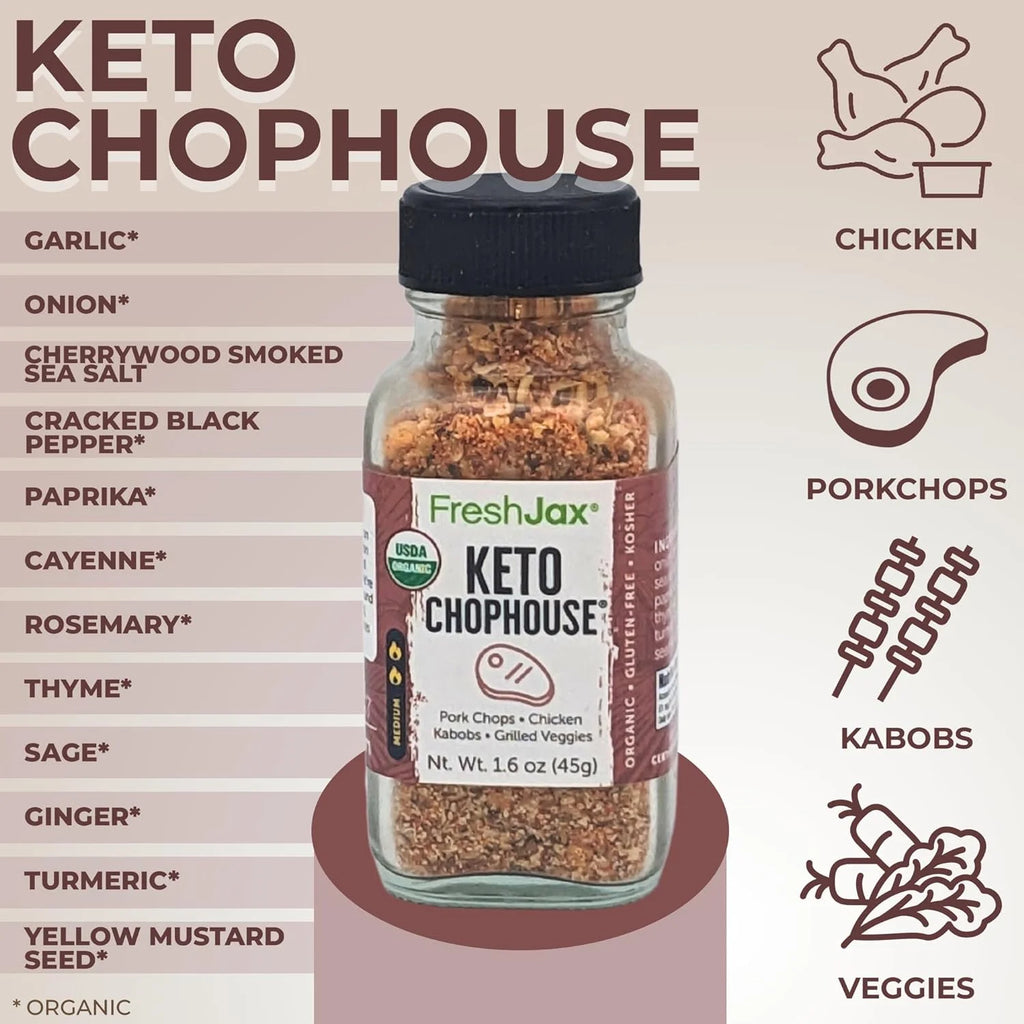 Pack of 5 Organic Keto Seasoning Gift Set U877668
