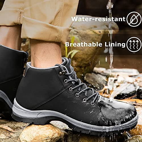 Mens Lightweight Water Resistant Mid Ankle Hiking Boots K676166