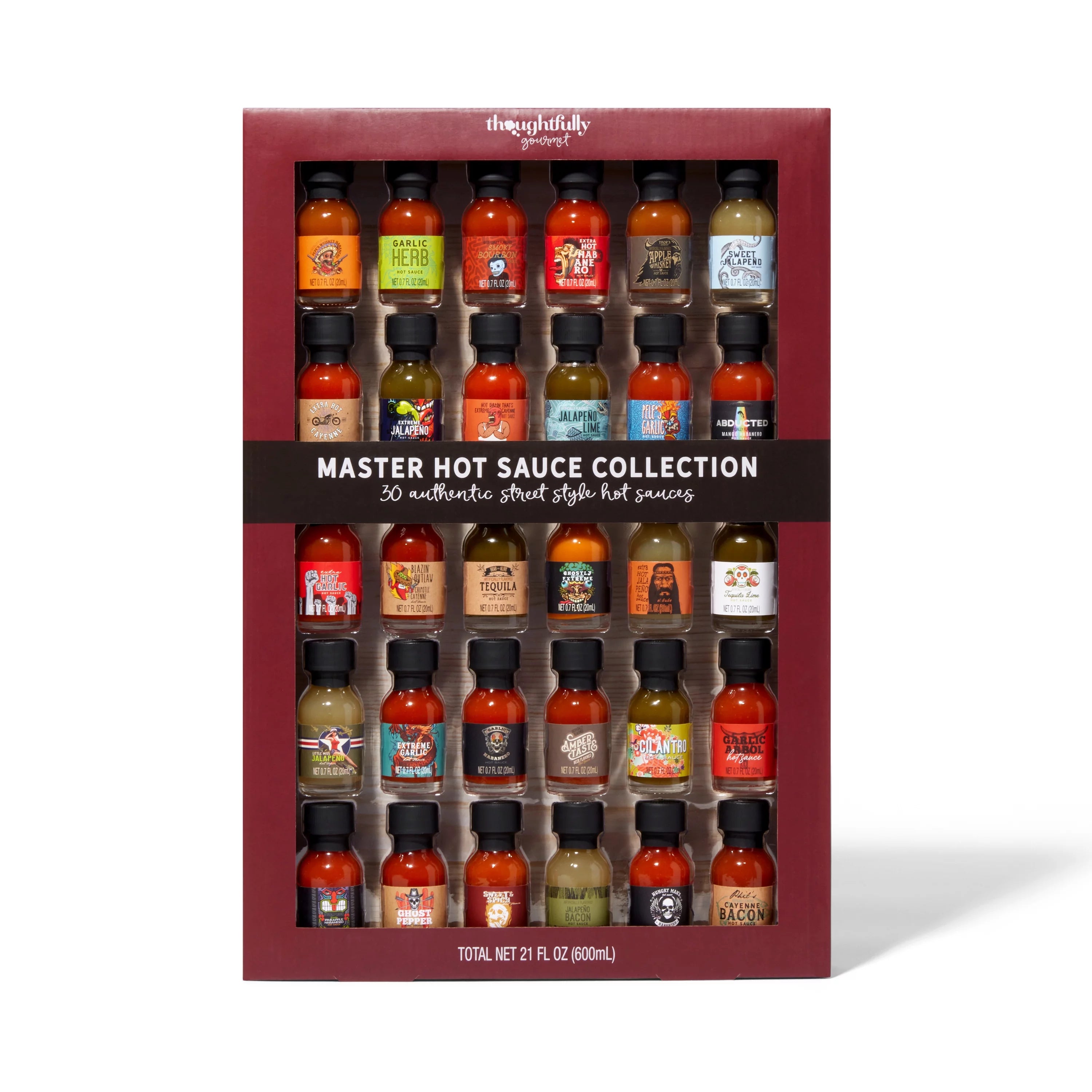 30 Pc Hot Sauce Sampler Set F72117