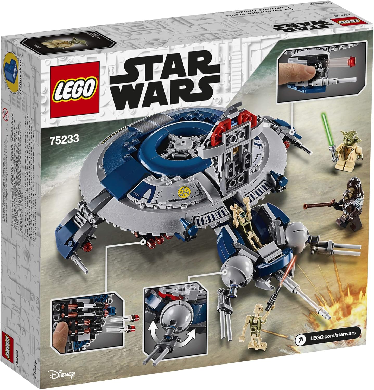 Star Wars Droid Gunship Building Kit (329 Pieces) M8689