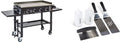 36 inch Outdoor Flat Top Gas Grill Griddle Station - 4-burner - Propane Fueled I727727