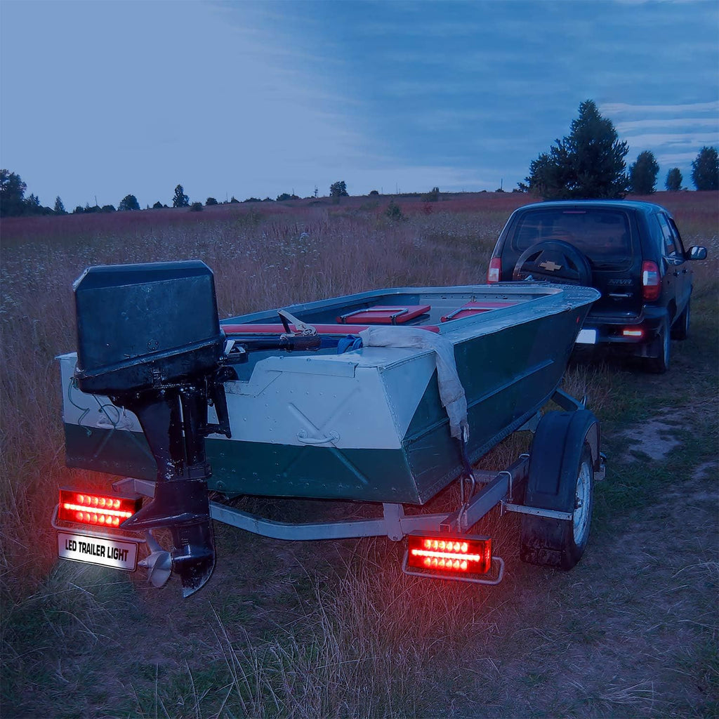 Submersible LED Trailer Light Kit, Waterproof Tail Lights H601784